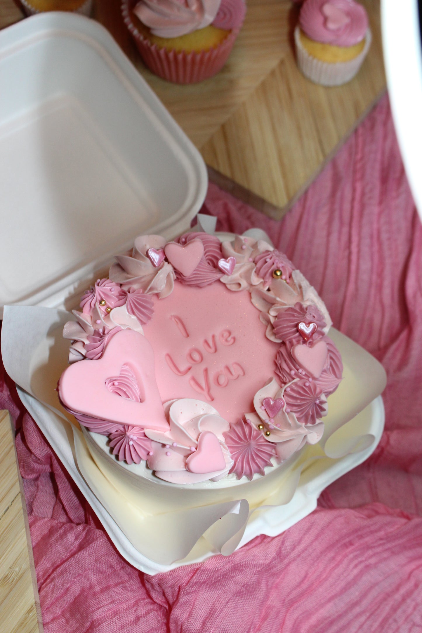 Bento cake Valentijnsdag